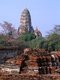 Thailand: Wat Mahathat with Wat Ratchaburana in the background, Ayutthaya Historical Park